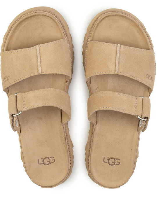 Slides Women's Flat Sandals Brown