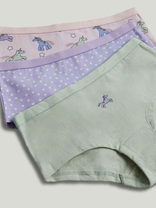 Mothercare Set Lenjerie Pentru Copii Chiloți Multicolori 3 Bucăți
