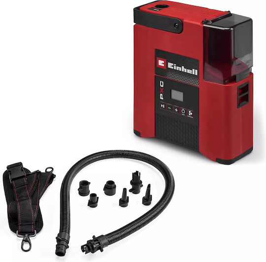Einhell Suppero 18/380 Elektrische Wiederaufladbare Pumpen für Aufblasbares 18V mit Manometer