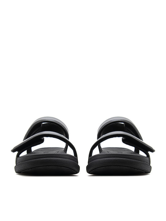 Women's Flat Sandals Flatforms in Black Color