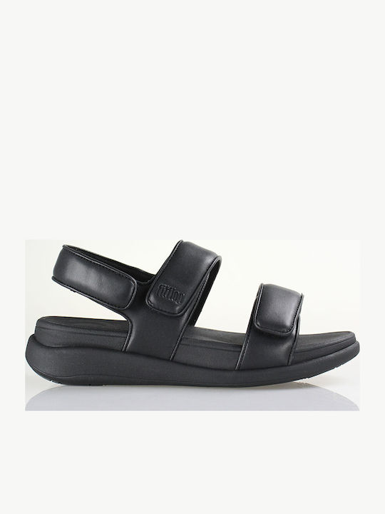 Women's Flat Sandals Flatforms in Black Color