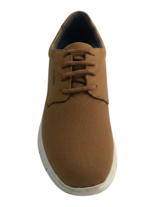 Leather Men's Casual Shoes Tabac Brown