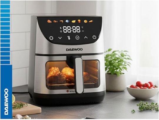 Daewoo Air Fryer cu Wi-Fi 6.5l Gri DAF1600IX