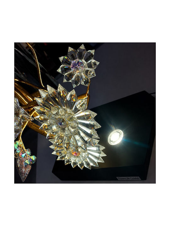 Dekorative Lampe Blume Rosa
