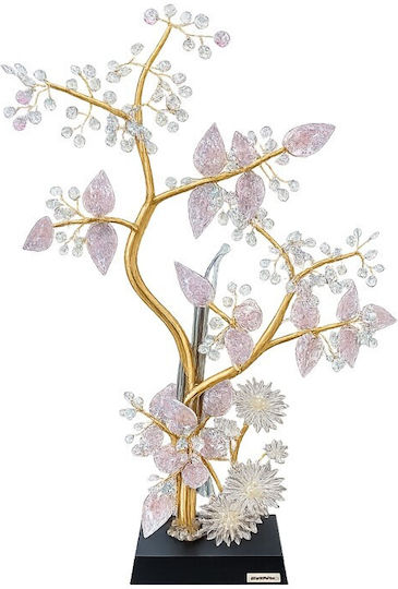 Dekorative Lampe Blume Rosa