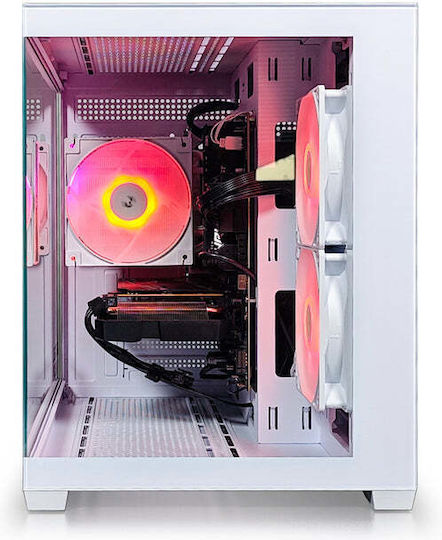 Deepcool Level Up Quartz Evo Гейминг Настолен Компютър (Ryzen 5-7500F/16GB DDR5/Radeon RX 7600/Без Операционна Система)
