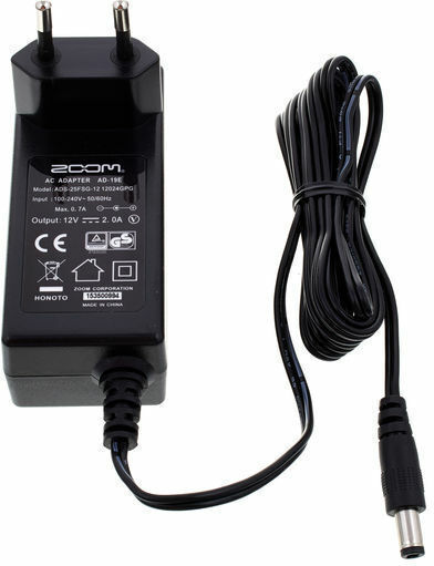 Μετασχηματιστής Zoom Ad-19e 12v 2a