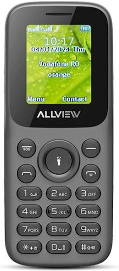 Allview L803 Dual SIM Κινητό με Κουμπιά Γκρι