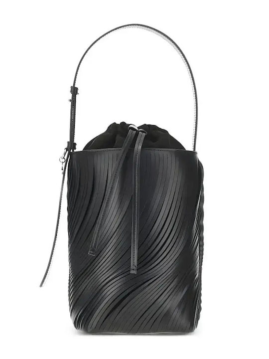 Damentasche Leder Schulter Crossbody Schwarz EW004596AF25598 UC001
