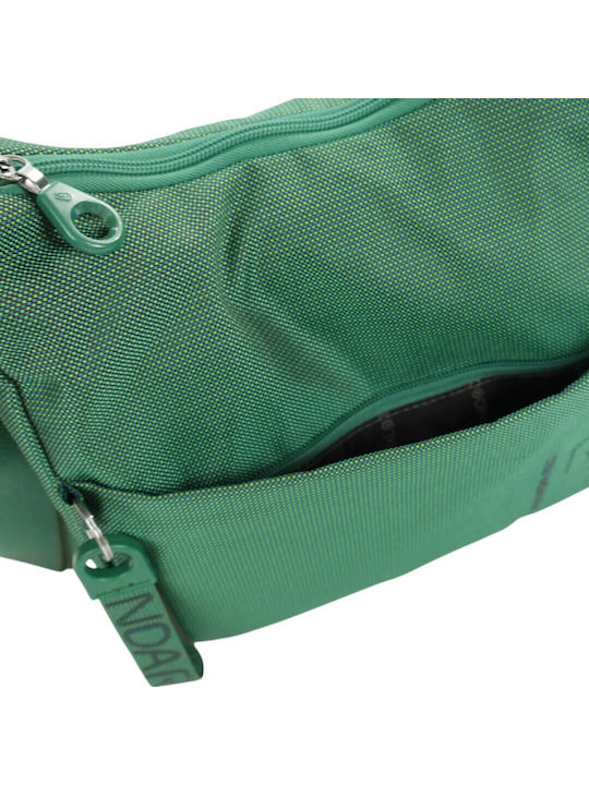 Fabric Women's Shoulder Bag Green