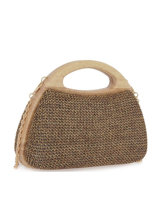 Straw Women's Tabac Brown Handbag
