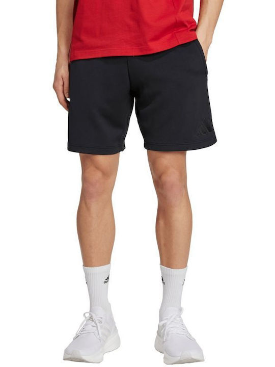 Tiro 25 Pantaloni Scurți Sport pentru Bărbați Regular Fit Negri