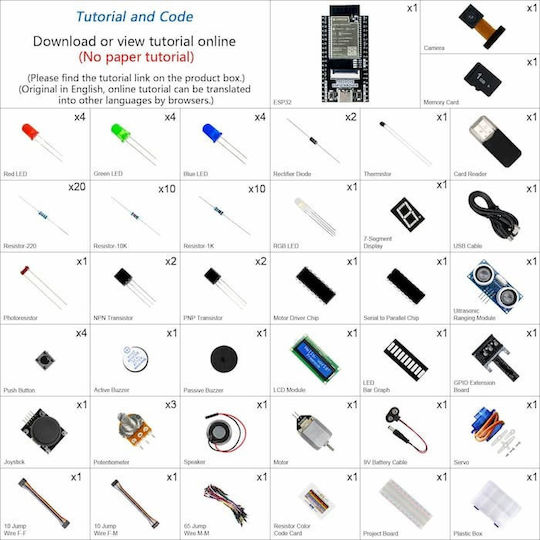Kit Freenove Esp32 Kit pentru Arduino