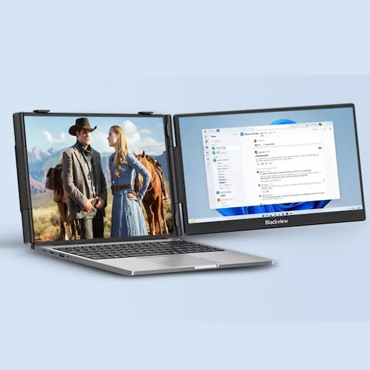 Blackview 14' Single Laptop Screen Extender Lcd 60hz 1080p Black Scm5