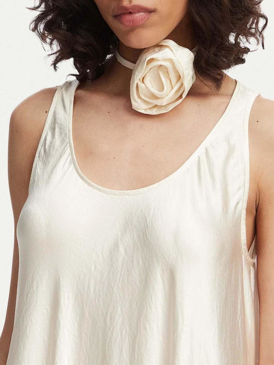 Summer Midi Dress Beige