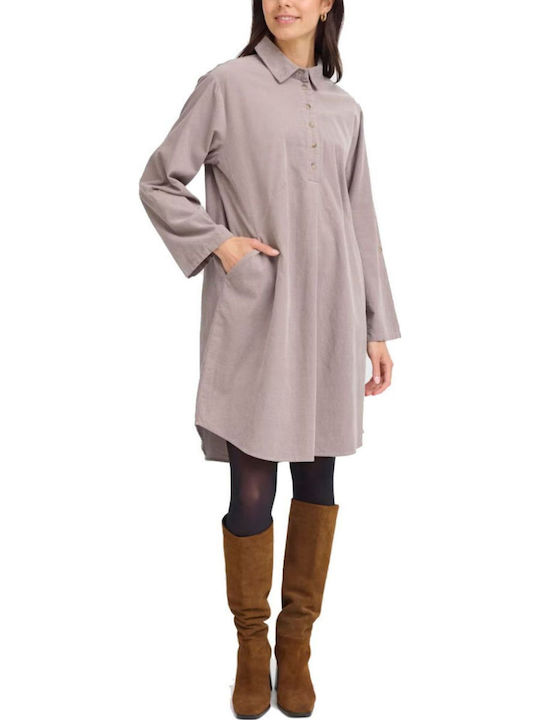Shirt Dress Ecru
