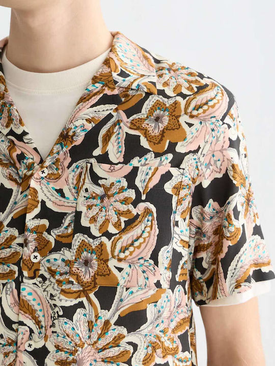 Short Sleeve Shirt in Regular Fit Lucky Bandana Multi