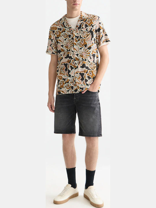 Short Sleeve Shirt in Regular Fit Lucky Bandana Multi