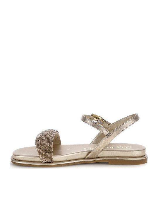 Women's Flat Sandals Brown
