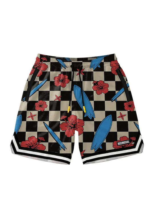 Checkered Reef Men's Swimwear Shorts Blue Floral