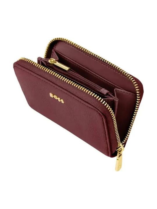 Leather Women's Wallet Burgundy