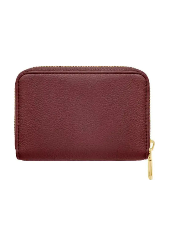 Leather Women's Wallet Burgundy