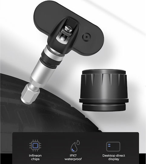 Car Tire Pressure Monitoring System Carmedia Tpms 01