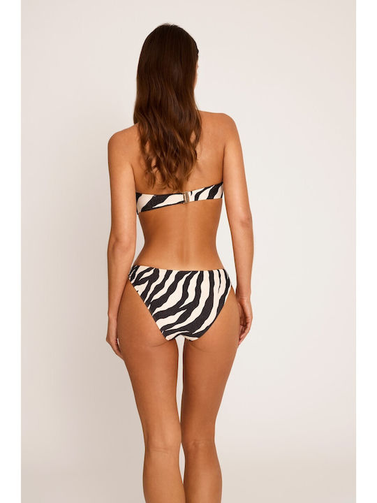 Set Bikini Animal Print Zebra Print