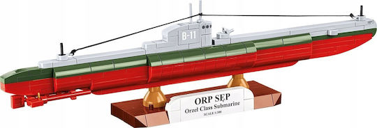 Cobi Туфлаки Polish Submarine ORP Sep 1:300 за 7+ години 190 броя