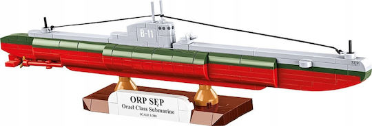 Cobi Туфлаки Polish Submarine ORP Sep 1:300 за 7+ години 190 броя