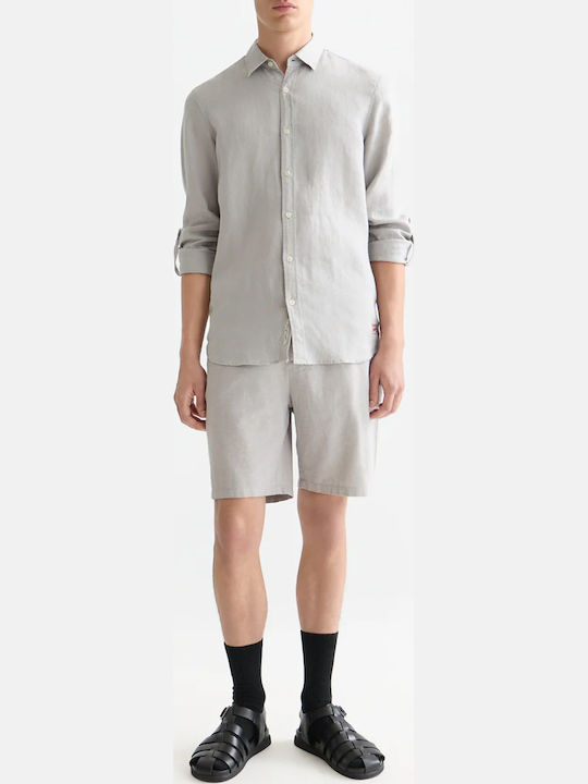Fave Pantaloni Scurți Bărbați Chino Gri