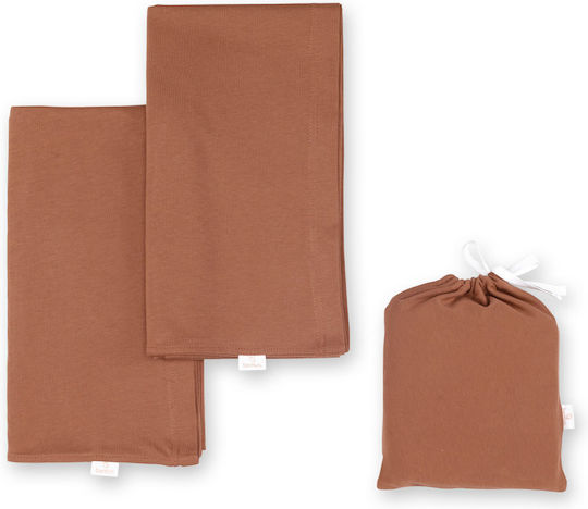 Bemini Babytragetuch Wickeln Braun