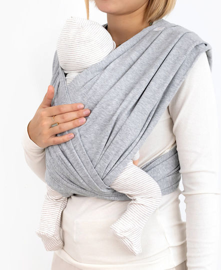 Bemini Babytragetuch Wickeln Grau