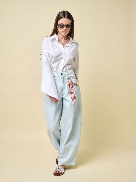 Long Sleeve Women's Shirt White