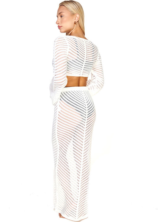 Comfort Women's Beachwear Set White