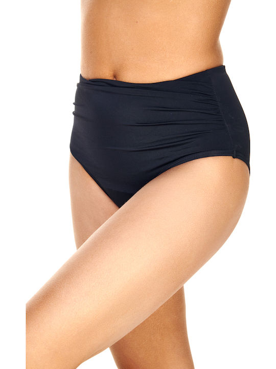 Bikini Boxer Ψηλόμεσο Μαύρο