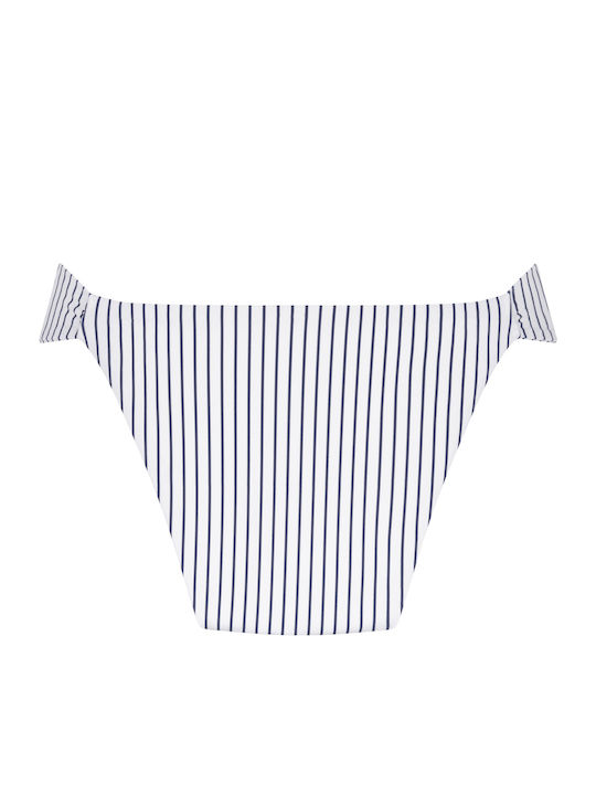 Bikinihosen Slip Weiß
