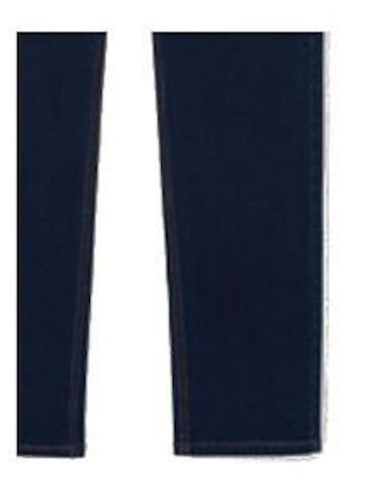 Men's Elastic Jeans Pants with Regular Fit Blue Black