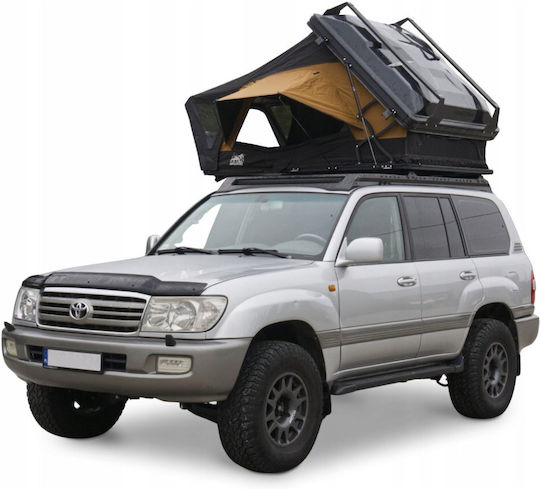 Offlander Fold E 150 Roof Σκηνή Camping Αυτοκινήτου Μαύρη 240x150x130εκ.