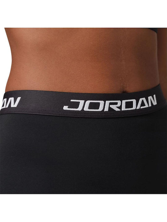 Dri-Fit Training Γυναικείο Κολάν-Σορτς Ψηλόμεσο Μαύρο