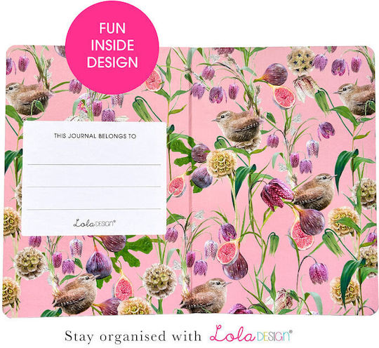 Lola Design Notebook 100 Sheets (Miscellaneous Designs) BOOK-070