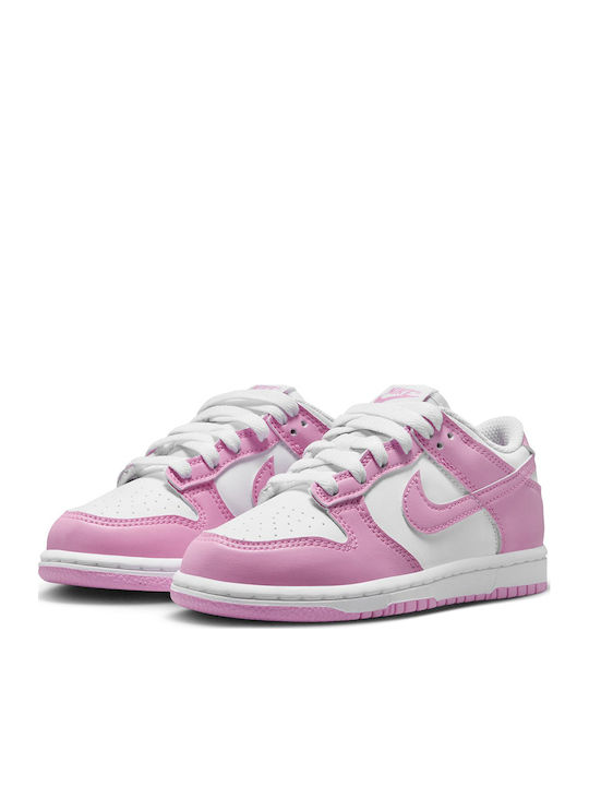 Dunk Low Детски Маратонки Бели