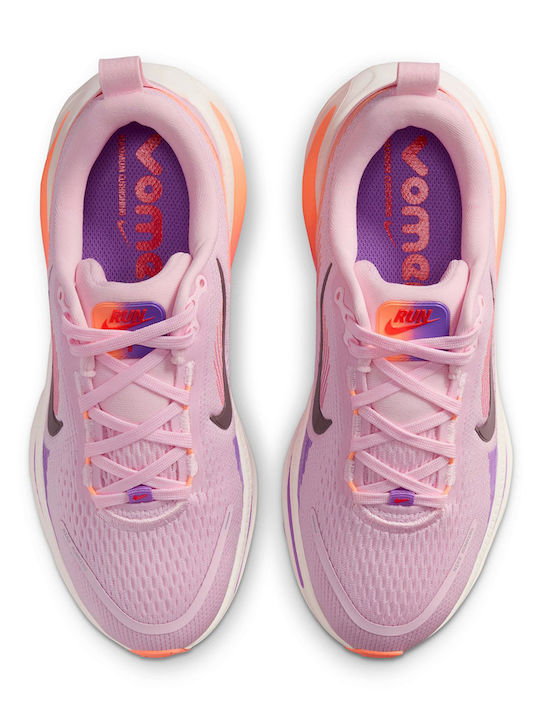 Vomero 18 Kids Sports Shoes Running with Laces Pink