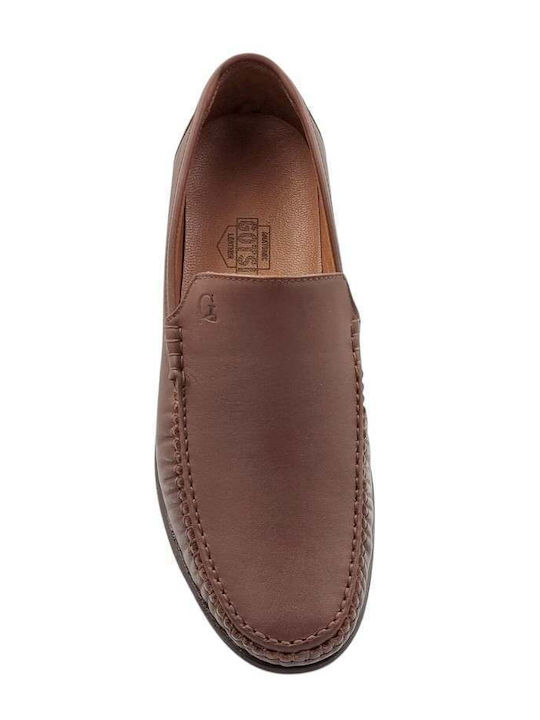 Leather Men's Casual Shoes Tabac Brown 1150_TABAC