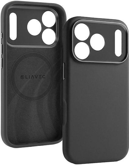 Shield Back Cover Silicone Black (iPhone 17 Pro Max)