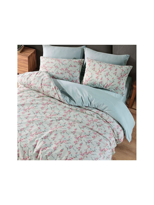 SteweHome Single Bed Sheet 160x220cm Green