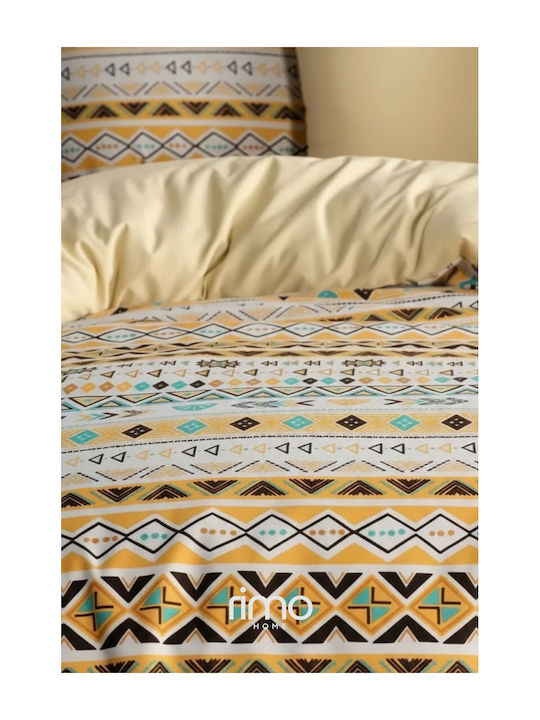 SteweHome Σετ Σεντόνια Μονά 100x220εκ. Κίτρινο (3τμχ)