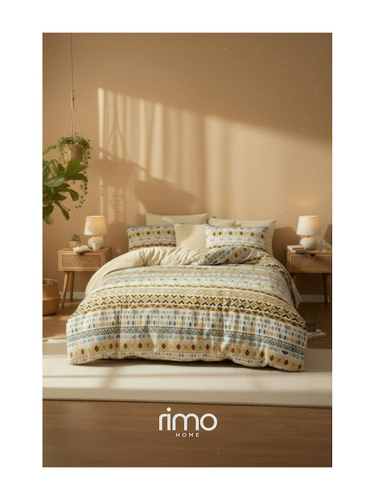 SteweHome Σετ Σεντόνια Μονά 100x220εκ. Κίτρινο (3τμχ)