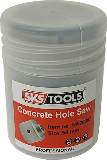 SKS Tools Ποτηροτρύπανo Ξηρής Κοπής με Διάμετρο από 22mm έως 50mm για Μπετό