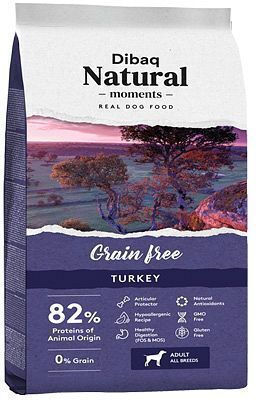 Dibaq Adult Turkey & Potato 12kg Ξηρά Τροφή χωρίς Σιτηρά για Ενήλικους Σκύλους με Γαλοπούλα και Πατάτες